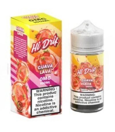 Hi Drip E-liquid 100ml 0mg – Guava Lava